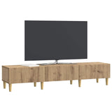 TV Cabinet Artisan Oak 147 x 34.5 x 30 cm Engineered Wood 894714