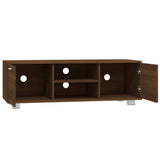 TV Cabinet Brown Oak 120x40.5x35 cm Engineered Wood 342621
