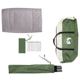 Tent with Roof with Storage Green 268 x 240 x 191 cm Polyester 42000999