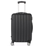 ZNTS 3 Pcs Suitcase Lightweight ABS Carry-on Hand Luggage 4 Spinner Wheels Trolley Case 09724238