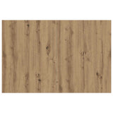 Bed Headboard Artisan Oak 120x1,5x80 cm Engineered Wood 856825