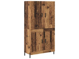 Highboard Old Wood 69.5 x 34 x 180 cm Engineered Wood 3415752
