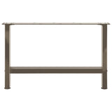 Coffee Table Legs Natural Steel 2 pcs 70x cm Steel 4013291