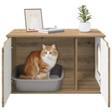Cat House Artisian Oak 85 x 55 x 50.5 cm Engineered Wood 8000724