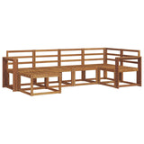 Outdoor Sofa Set 6 pcs Natural 3366642