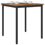 Dining Tables 70 x 70 x 75 cm Engineered Wood Oak Wood Square 892624