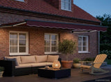 Manual Retractable Awning with LEDs 3 x 2 m 3419365