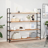 Floating Shelves 2 pcs 140x30x2 cm Oil Finished Solid Wood Acacia 3279544