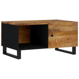 Coffee Table 80x50x40 cm Solid Wood Mango&Engineered Wood 350635