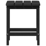 Side Table Black 38 x 38 x 46 cm Polyethylene 42006635