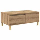 Coffee Table Artisan Oak 90 x 50 x 35 cm Engineered Wood 881193