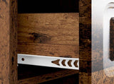 Bedside Cabinet Old Wood 43 x 41 x 63.5 cm Engineered Wood 895713