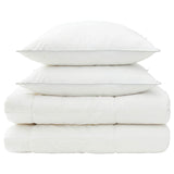Duvet and Pillow Set 3 pcs 200x200 cm 4 Seasons 220 GSM Wool 3441290