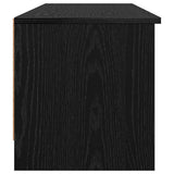 TV Cabinet Black Oak 102 x 35 x 36.5 cm Engineered Wood 880766