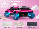 Volkswagen Licensed Kids Electric Car with Remote Control for Ages 3-6 Years, Pink T3398P378913