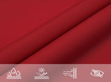 Sunshade Sail Oxford Fabric Rectangular 5x6 m Red 135659