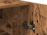 TV Cabinets 2 pcs Old Wood 30.5x30x90 cm Engineered Wood 856395