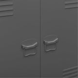 Industrial Storage Chest Anthracite Steel 339625