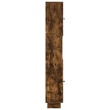 Bathroom Cabinet with Open Shelf EDE Smoked Oak 895940