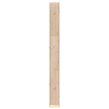 Outdoor Shower 226 cm Solid Pine Wood and Stainless Steel 886336