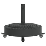 Parasol Base with Wheels for 38 / 48 mm Poles 27 kg Round 4007982