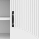 TV Cabinet High Gloss White 150 x 31 x 47 cm Engineered Wood 895379