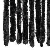 Fly Curtain Anthracite 100x230 cm Chenille 377382