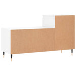 ZNTS Shoe Cabinet White 102x36x60 cm Engineered Wood 831356