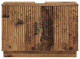 Bathroom Sink Cabinet HOORN Old Wood 59.5 x 31.5x 56 cm 897233