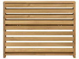 Armrests Module 2 pcs White 58.5 x 10 x 61 cm Solid Acacia Wood 901526