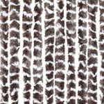 ZNTS Insect Curtain Brown and White 90x220 cm Chenille 325452