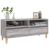 TV Cabinet Grey Sonoma 100x34.5x44.5 cm Engineered Wood 831899