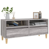 TV Cabinet Grey Sonoma 100x34.5x44.5 cm Engineered Wood 831899