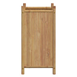 Planter 40x40x80 cm Bamboo 366466