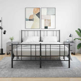 Bedside Cabinets 2 pcs Grey Sonoma 40x35x47.5 cm Engineered Wood 827369