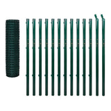 Euro Fence Steel 25x1.7 m Green 142380