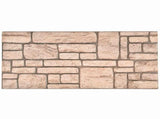 Wall Panels 10 pcs Beige 100 x 50 cm EPS Foam 153607