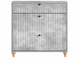 Shoe Cabinet ALKMAAR 78 x 24 x 103 cm Engineered Wood 896218