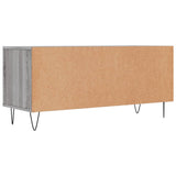TV Cabinet Grey Sonoma 100x34.5x44.5 cm Engineered Wood 831242