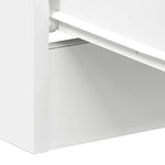 Bedside Cabinets 2 pcs White 38x35x56 cm Engineered Wood 800451