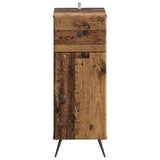 Bathroom Storage Cainet BREDA Old Wood 30 x 31 x 80 cm 897493