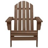 Garden Chair Brown Hardwood Medium Durable Vintage 45703