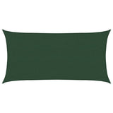 Sunshade Sail 160 g/m Dark Green 3x6 m HDPE 311460