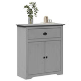 Hallway Cabinet BODO Grey 80x35x90 cm 4016868