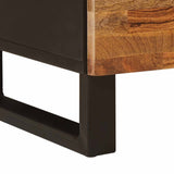 Bathroom Cabinet Natural 38 x 33 x 58 cm Solid Mango Wood 4018317