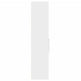 Highboard White 45x42.5x185 cm Engineered Wood 3281448