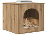 Cat House Artisian Oak 53 x 52 x 62 cm Engineered Wood 8000715