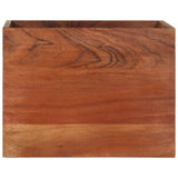 Wall Shelf 40x30x40 cm Solid Acacia Wood 340304