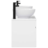 Bathroom Cabinet Set 3 pcs High Gloss White 49 x 44.5 x 66.5 cm 3405761