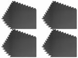 Pool Ground Mat 24 pcs Black 8.64 EVA Foam 3433276